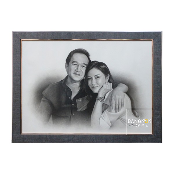 กรอบรูปภาพสเก็ตดินสอ